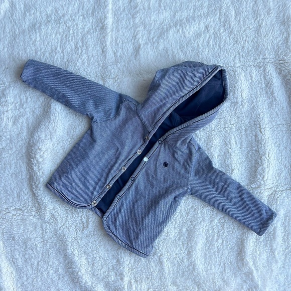 Girls 0-3 months reversible sweater. - Picture 1 of 6